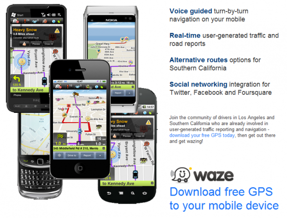 Waze News Promo Page