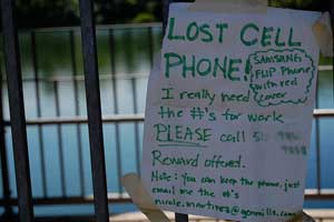 Lost Cell Phone No GPS Tracking